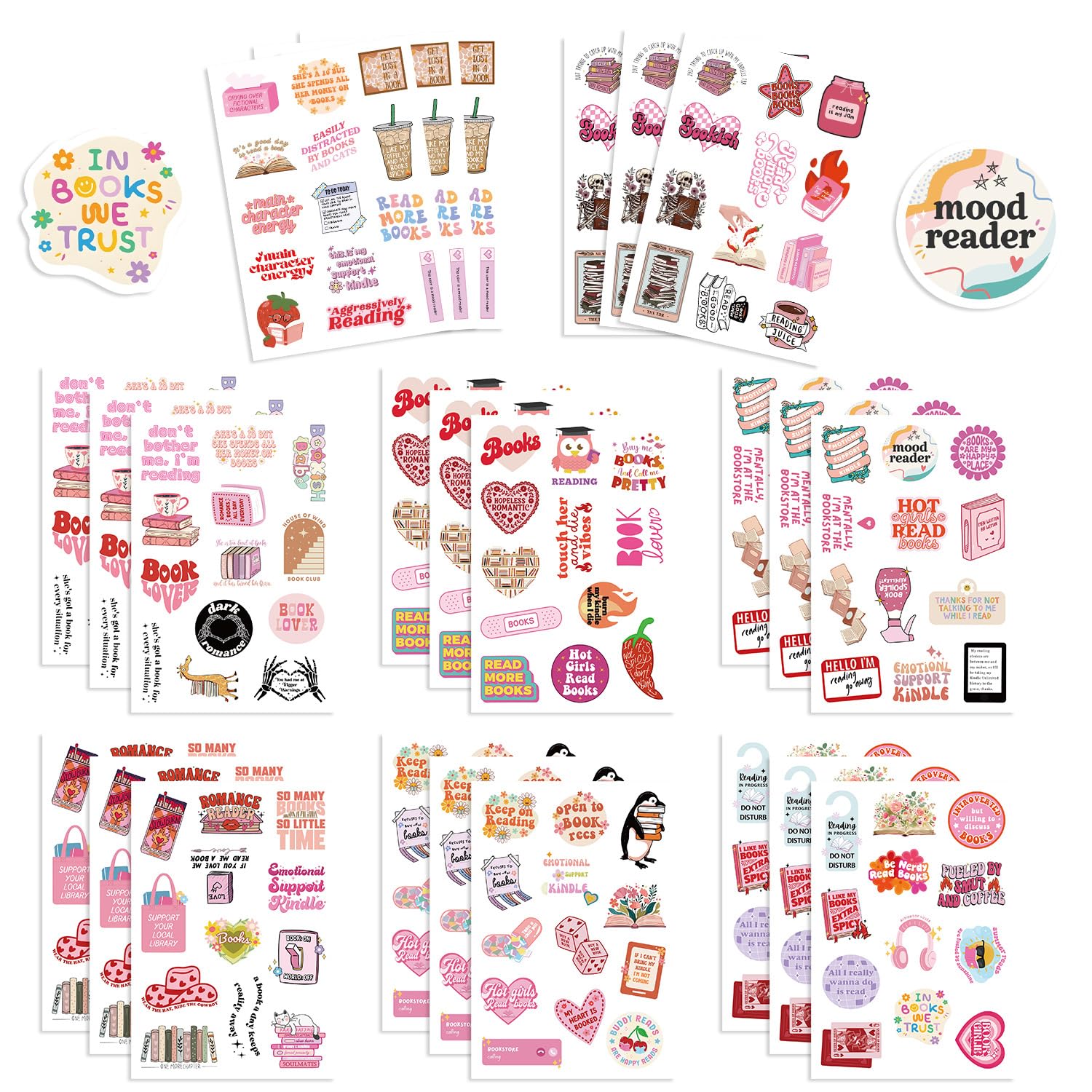 Book Stickers 100 Pcs - Image 3