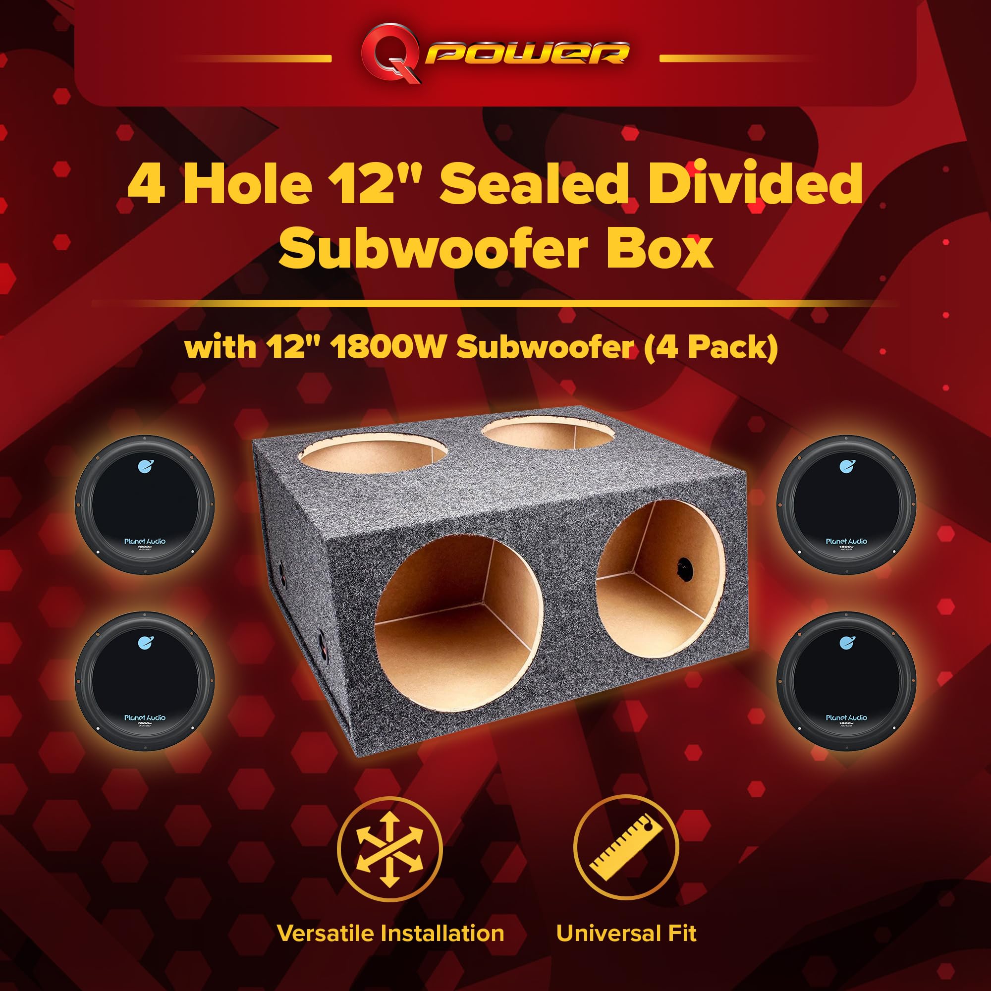 Amazon.com: Q Power 4 Hole 12