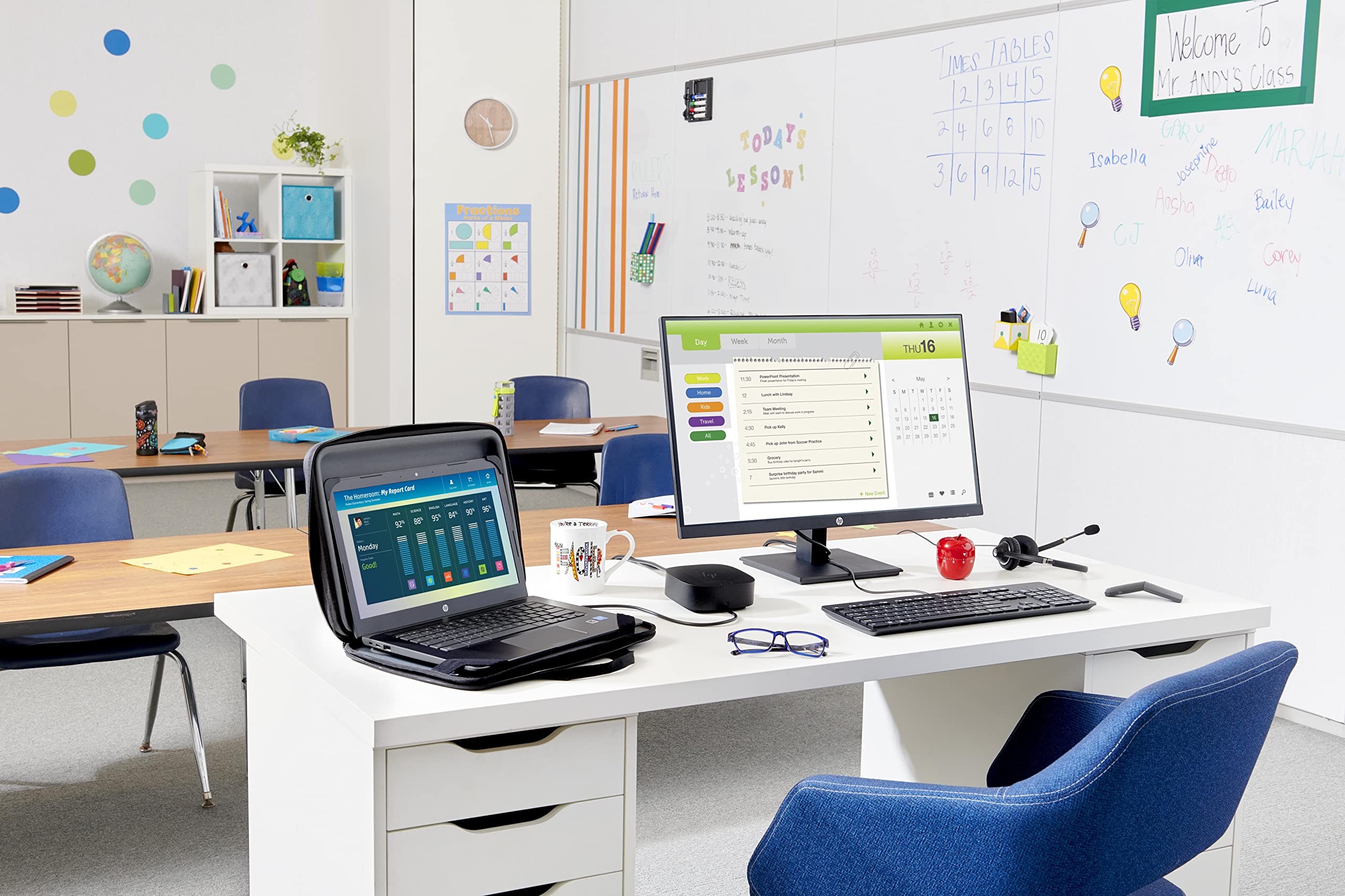 HP Adattatore Smart CA da 45 W, Compatibile con i Notebook HP Spectre, Elite e ProBook, Connettore Smart AC ad Angolo Retto da 4,5 mm a 7,4 mm, Lunghezza Cavo 180 cm, Nero