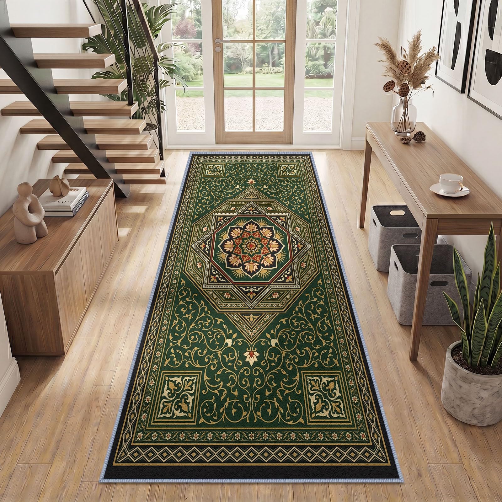 Dywaniki chodnikowe na korytarz, 60 x 300 cm, Datura A, dywan z nadrukiem