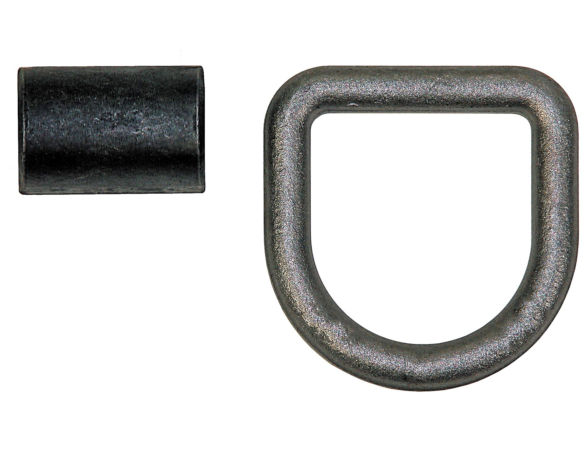 Buyers Products 1/2" Weld-On D-Ring Brackets (4 Pack) - 4,080 Lb Capacity Forged Steel