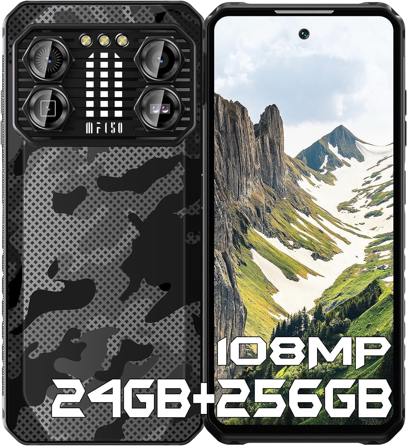 スマートフォン本体 iiif150 B2 Amazon | IIIF150 B2 Pro頑丈なスマートフォン(2023)、10000mAh