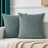 Vista 26 de K Kevin Textile - Paquete de 2 fundas de almohada decorativas bohemias de otoño de 20 x 20 pulgadas para sala de estar, sofá, cama, decoración