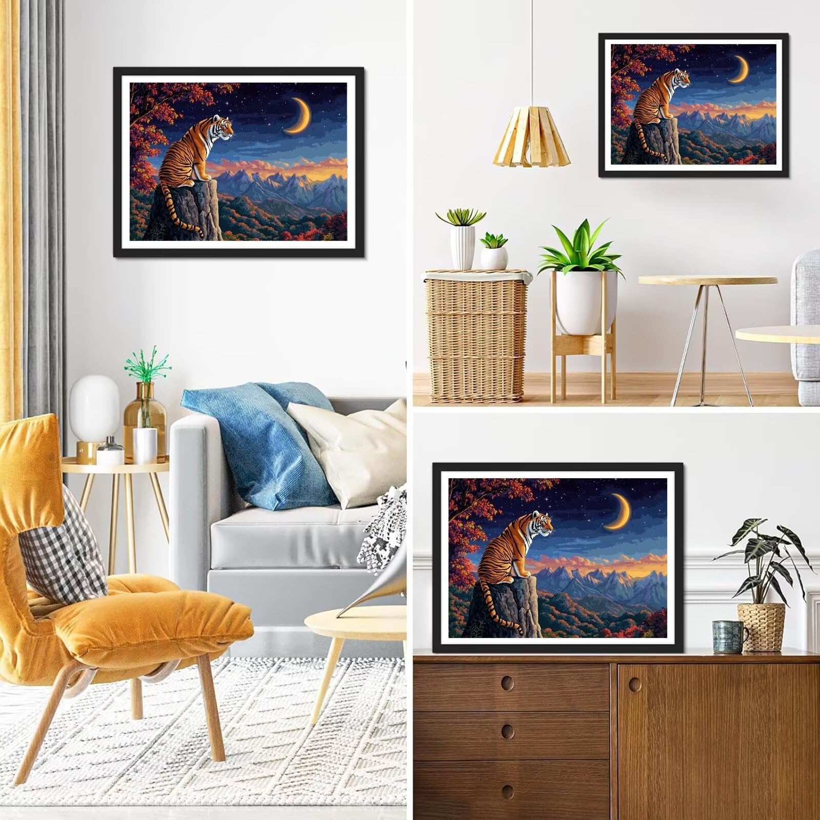 Diamond Painting Landschaft, 5D Diamond Painting Erwachsene 70x90cm qw1-699