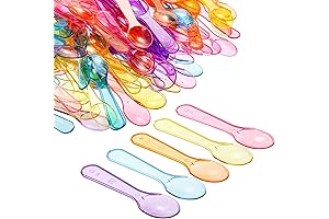 Hiceeden 1000 Pack Mini Plastic Spoons for Samples