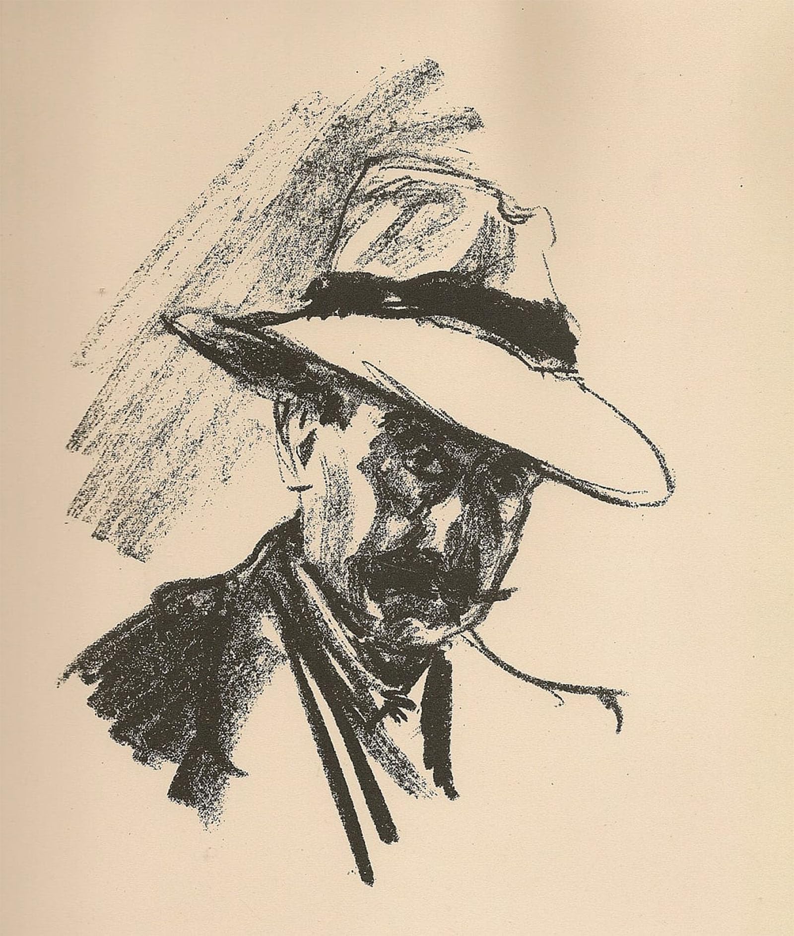 Max Liebermann Autoportrait Impression Sur Toile 60x90cm Tableaux Décoration - 5