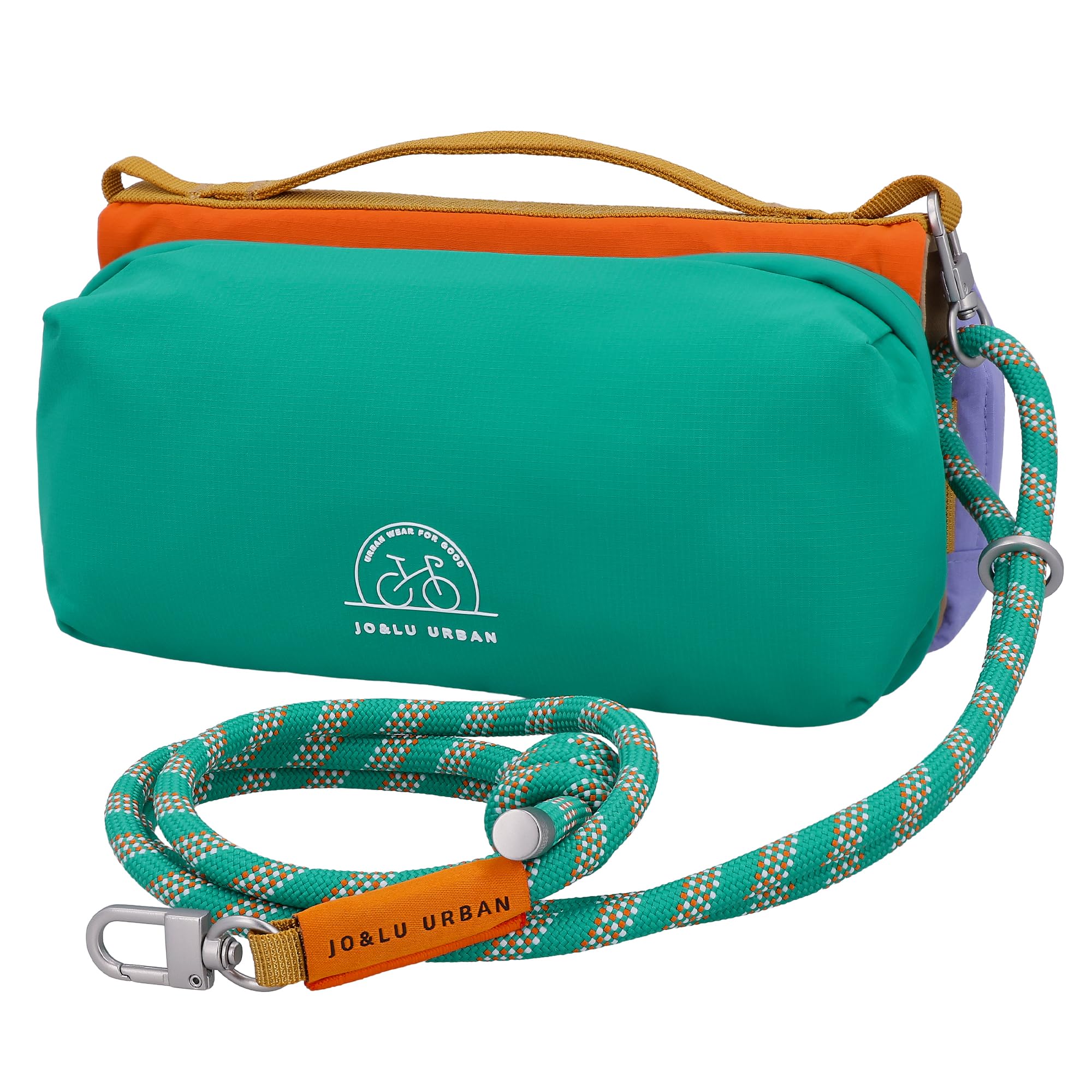 Jo&Lu Urban Aktive Bauchtasche – Sportliche Bauchtasche für Herren & Damen, Leicht & Wasserabweisend, Ideal für Reisen, Alltag, Running & Outdoor