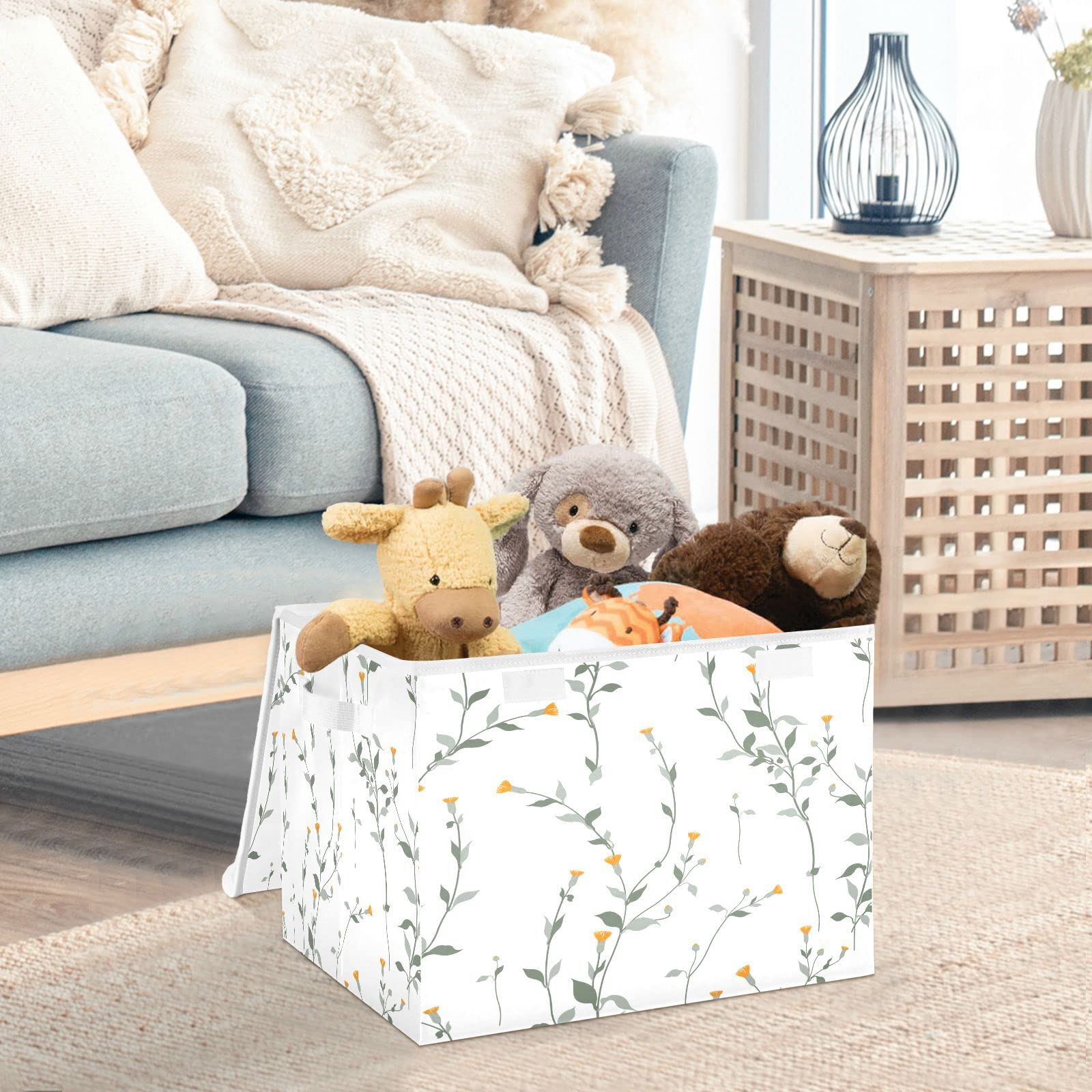 Mnsruu Storage Boxes with Lids - Image 2