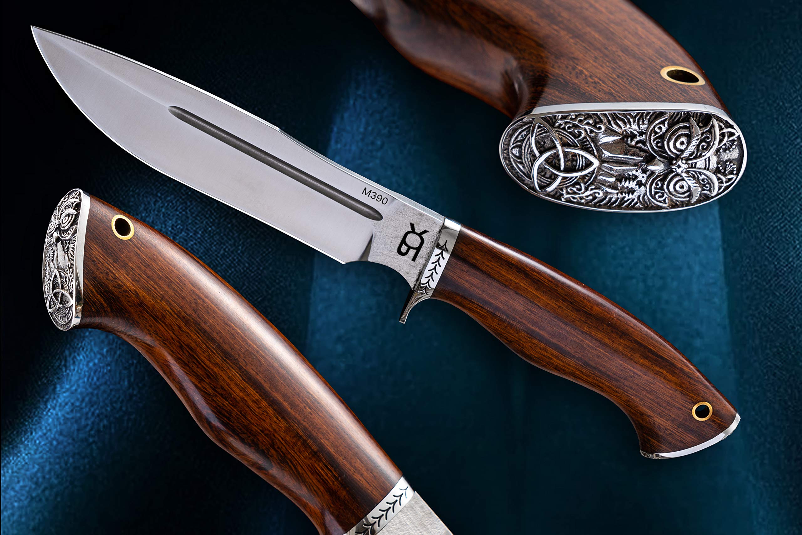 DELLINGER SOK M390 stal proszkowa i stal proszkowa nóż i nóż outdoorowy ostrze 160 mm