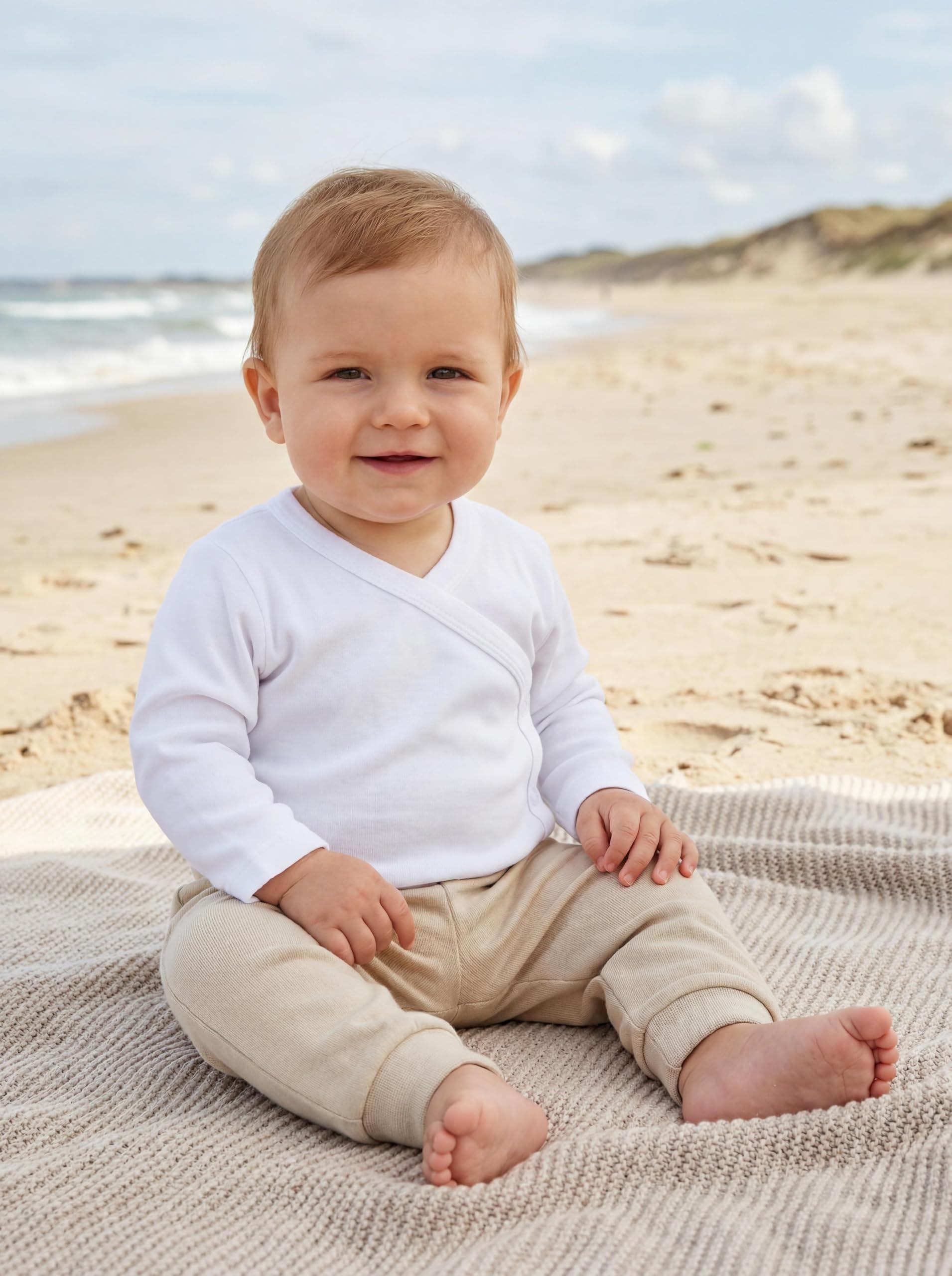 TupTam T-Shirt pour Bébés Garçon Manches Longues 5 Packs