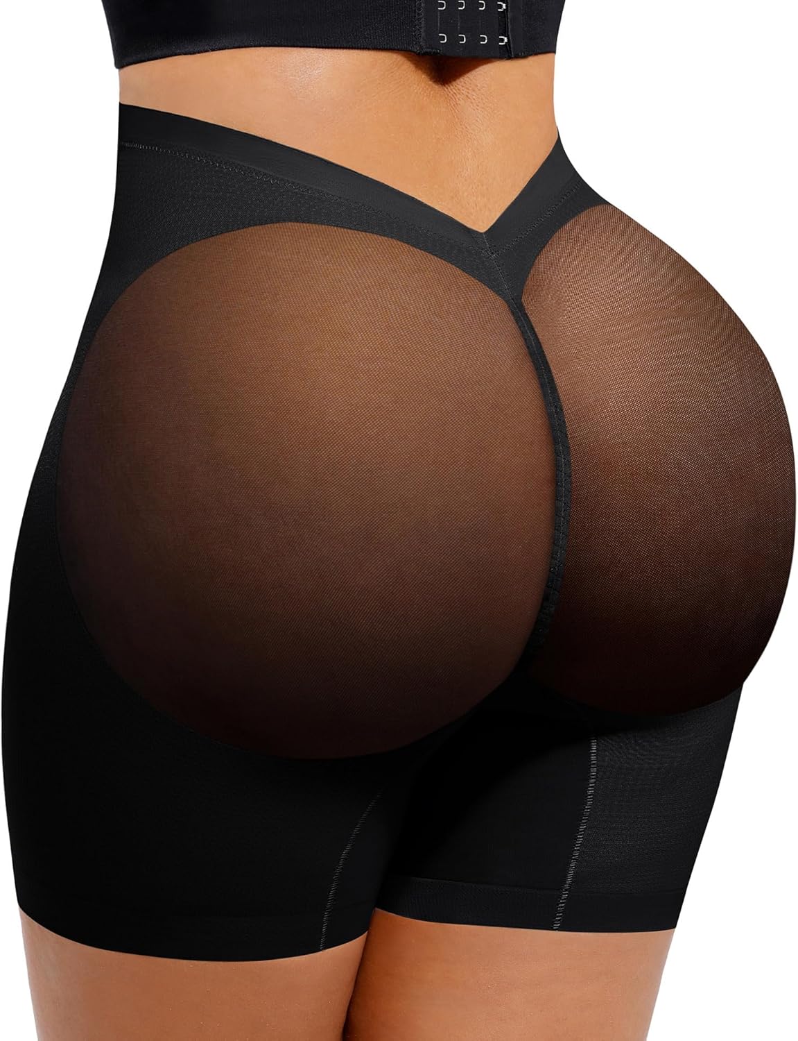 Lover-Beauty Low Back Shapewear Shorts for Women Tummy Control Butt Lifting Body Shaper Panties Underwear
