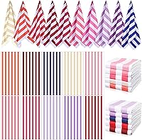 Vista 10 de EBOOT Paquete de 10 toallas de playa de gran tamaño, toallas de piscina extra grandes, de microfibra, de secado rápido, para adultos, mujeres