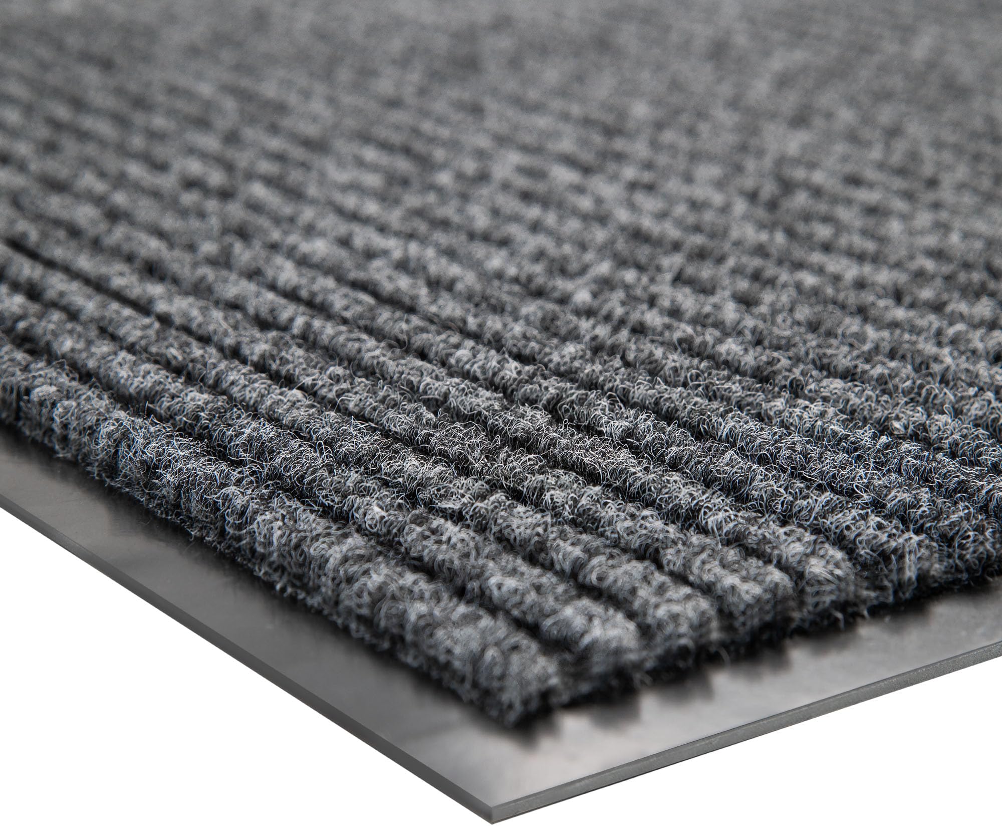 Durable Front Door Mat, Heavy Duty Indoor Outdoor Doormat, 48” x 36” Low Profile Outdoor Mats for Home Entrance, Stain and Fade Resistant Shoe Scraper Mat, Ideal for High Traffic Area