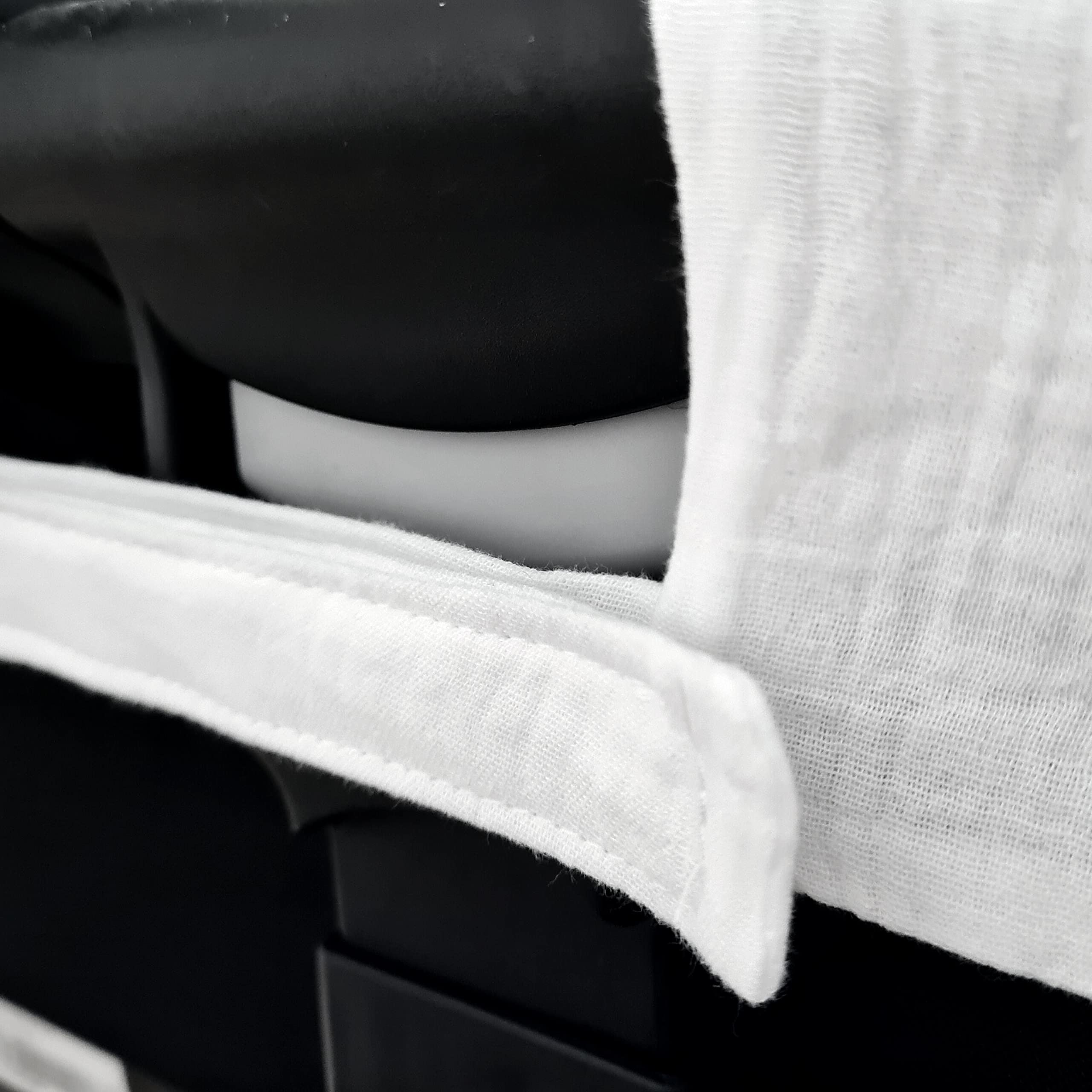 Thermikoa Rivestimento Navicella Universale in Mussola di Cotone – Copertura Copri Neonato Carrozzina, Fodera Interno, Lenzuola Carrozzina Neonato (Bianco)