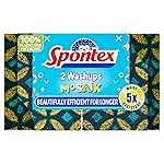 Spontex Washups Mosaik Sponge Scourers 2pk