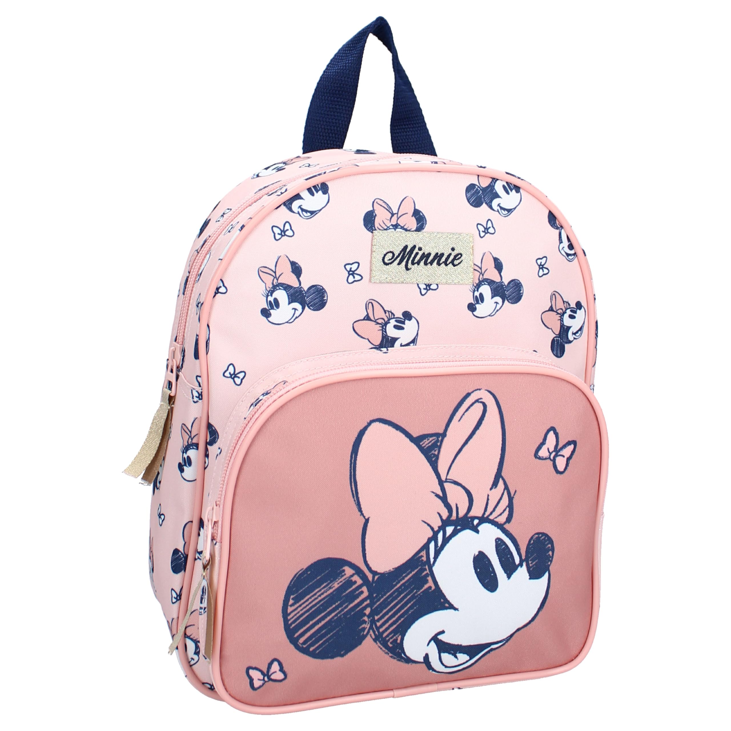Vadobag Mochila Minnie Mouse Friendship Fun, Rosa., 29x23x8 cm