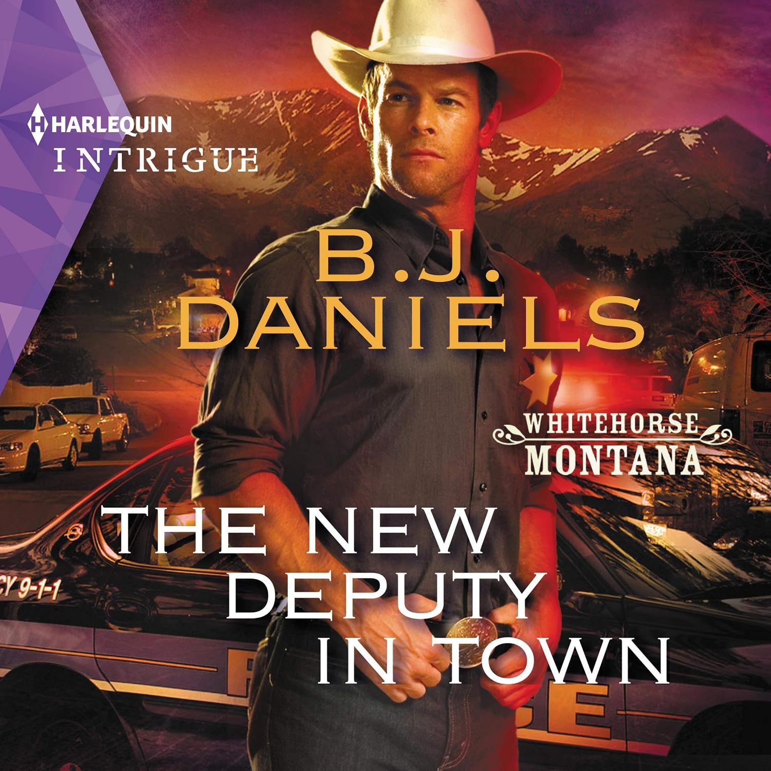 The New Deputy in Town (Whitehorse, Montana) Daniels, B J,