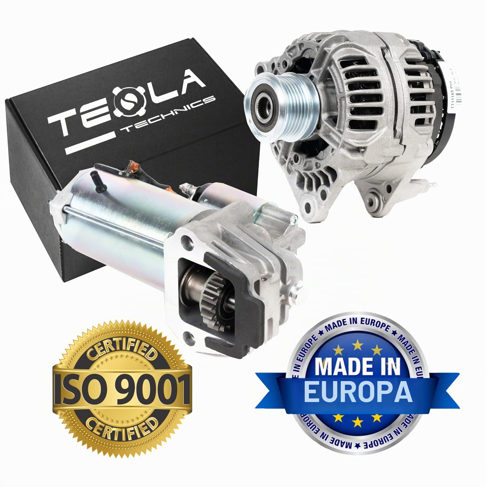 TT16327 PRO Motorino di avviamento 12V, 0.90/1.00 KW. Compatibile con ABARTH, FIAT, ALFA ROMEO, LANCIA. Eccellente rapporto qualità-prezzo. Installazione facile e garanzia.