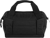 Vista 3 de WOLVERINE Tool Bag Tote Utility Roll Durable Nailhead Nylon, Adjustable Straps, and Versatile Pockets Negro