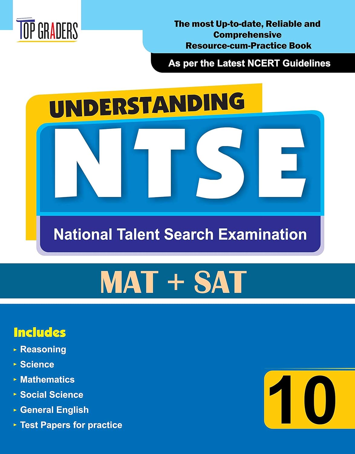 Buy Top Graders Understanding NTSE Book for Class 10 (MAT + SAT