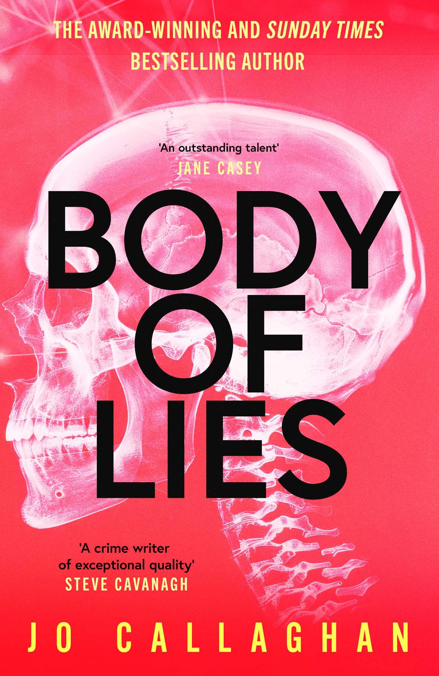 SIGNED - Body of Lies By Jo Callaghan New 1st Edition Hardback