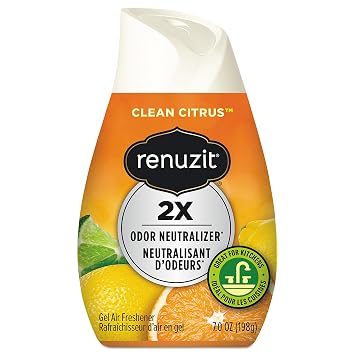 Renuzit 35000CT Adjustables Air Freshener, Citrus Sunburst, 7 oz Cone Case of 12