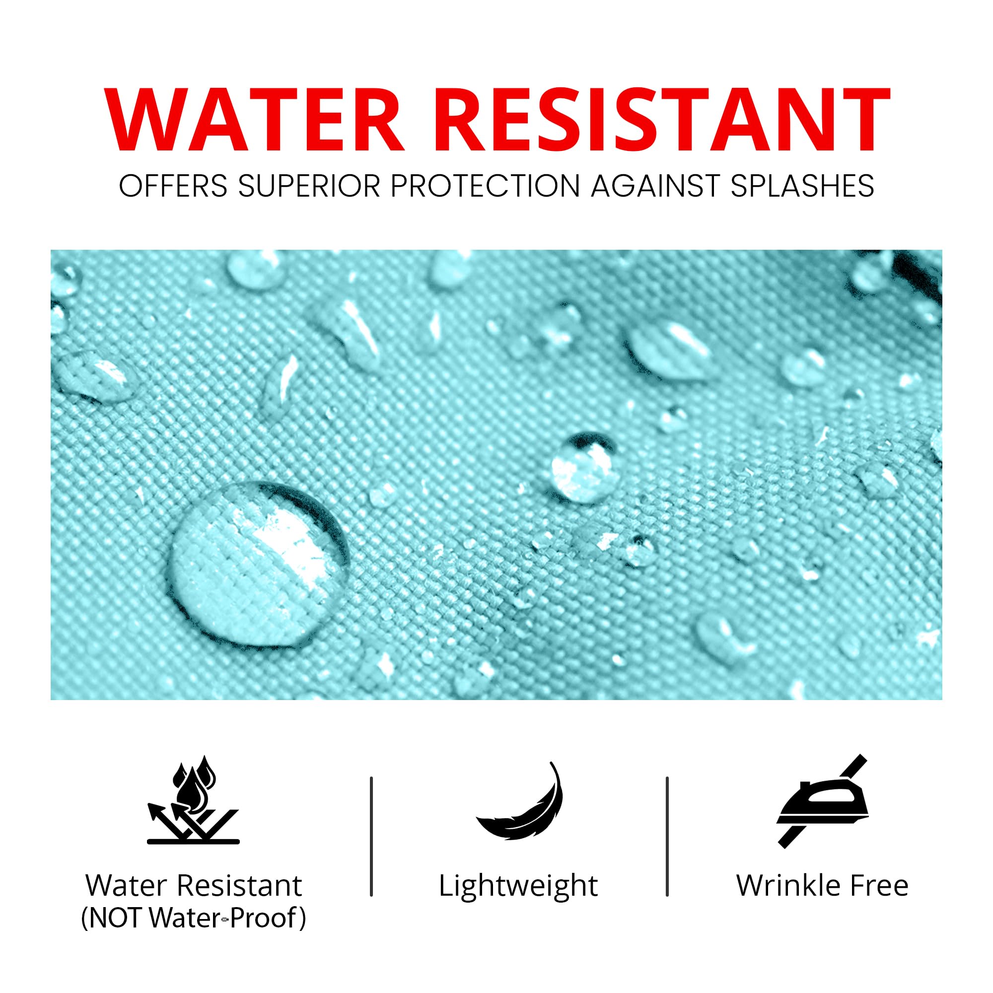 Utopia Kitchen 2 Pack Bib Apron, Adjustable with 2 Pockets, Water and Oil Resistant, Cooking Kitchen Chef Apron for Women Men - 4