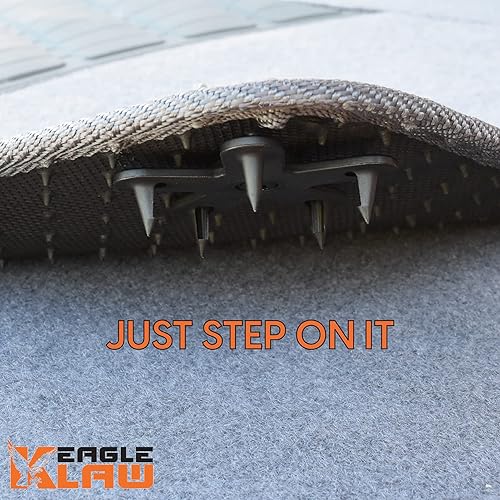 Miniatura 4 de Eagle Klaw - 8 juegos de clips para alfombrillas de coche - Clips para automóvil fabricados en Estados Unidos - Clips automotrices antideslizantes