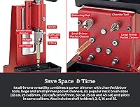 Vista 6 de Hornady 050012 Lock-N-Load Case Prep Center, 110 voltios