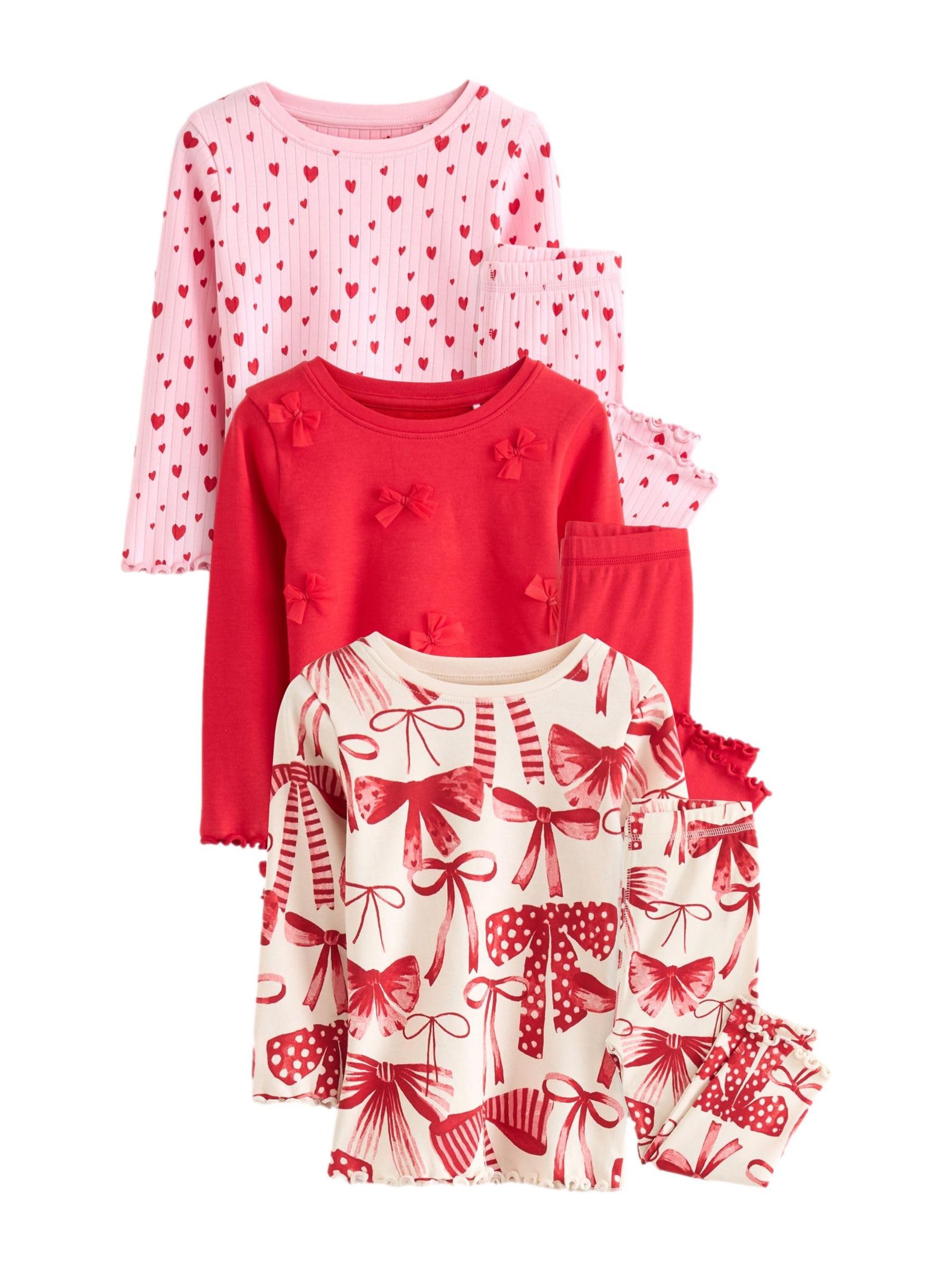 NEXT Fille Pyjama Douillet, Lot de 3