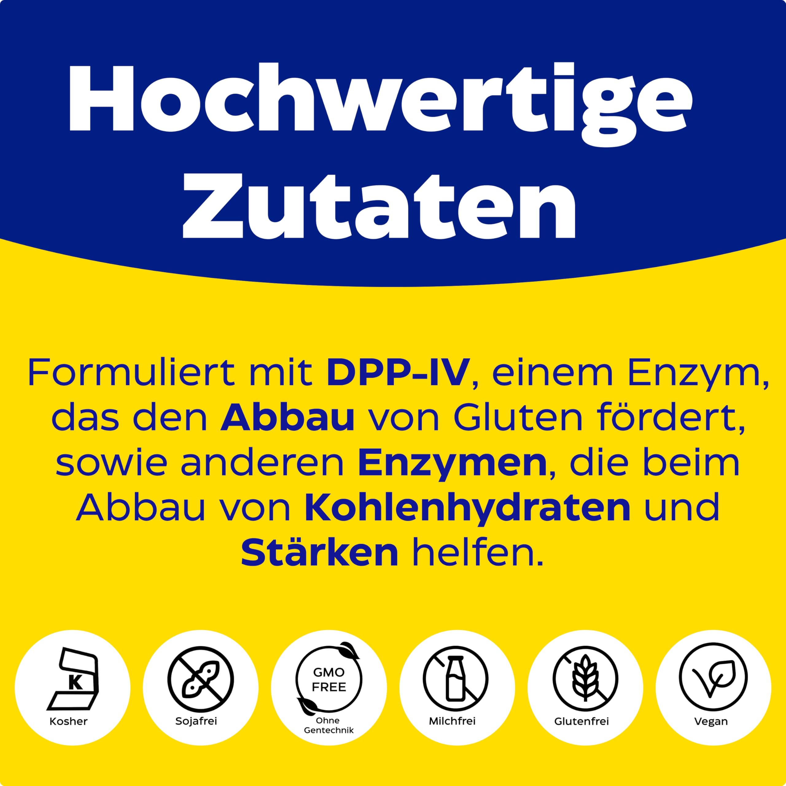 Enzymedica - Glutenease, angezeigt gegen Gluten und Casein, die Gase und Blähungen reduziert, verbessert die Nährstoffaufnahme und Energie, vegetarisch, 60 Kapseln