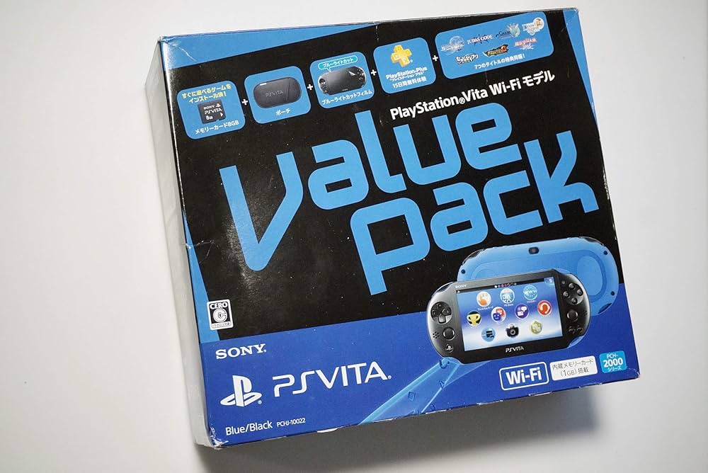Amazon | PlayStation Vita Value Pack Wi-Fiモデル ブルー