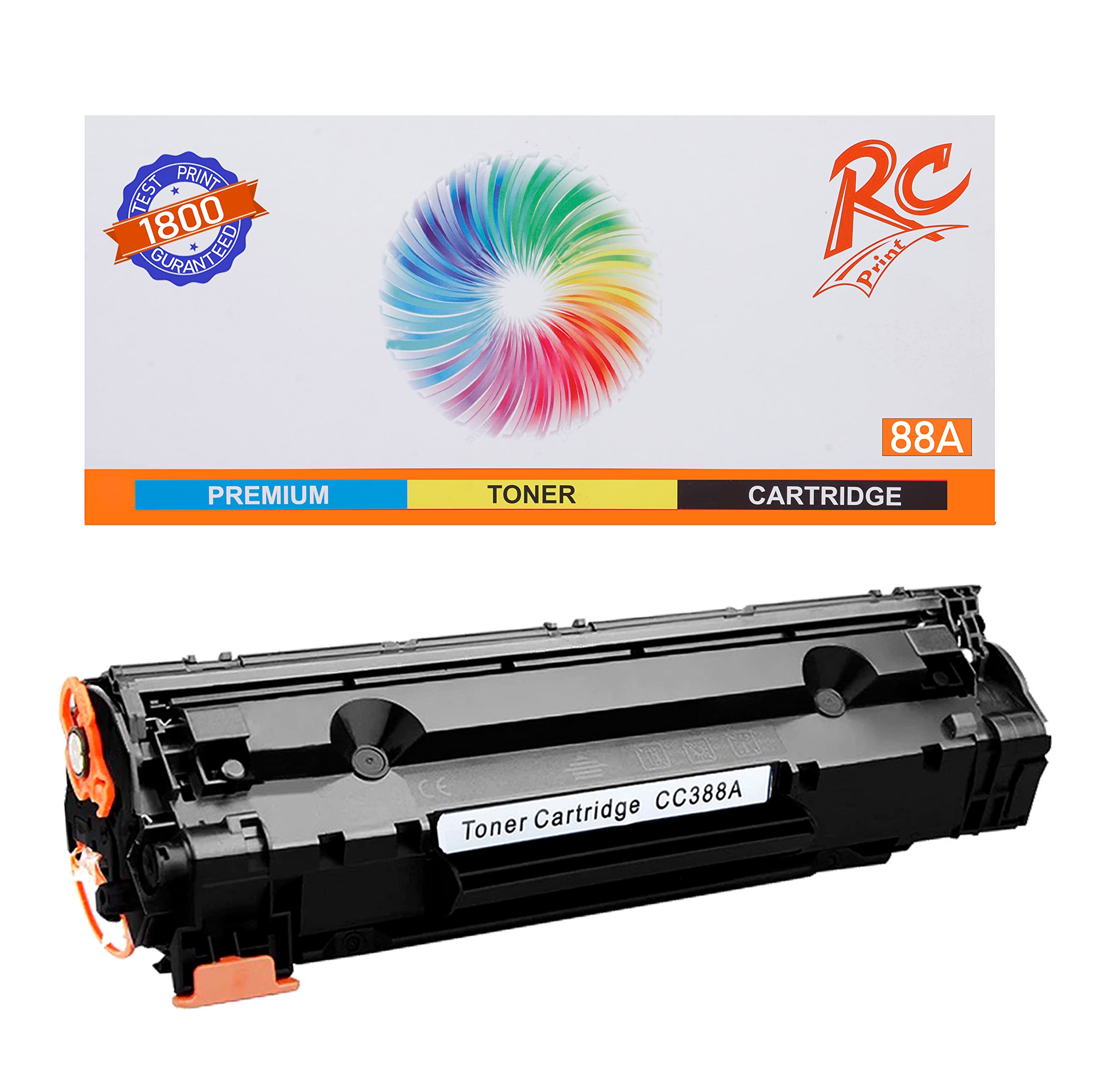 RC PRINT 88A CC388A Laserjet Toner Cartridge for HP Laserjet Printer M1136, MFP, P1007, P1106, P1108, P1008, M1213nf, MFP, M126nw MFP, M1218nfs, M128fw MFP, M128fn, MFP, M226DW, M226DN (B08FZN84X2) Amazon Price History, Amazon Price Tracker