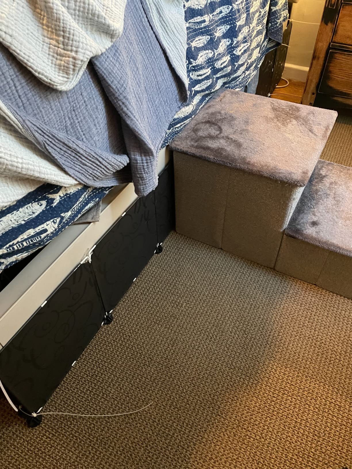 5/mo Finance QIYIHOME Under Bed Blocker for Pets, Stop Things Going