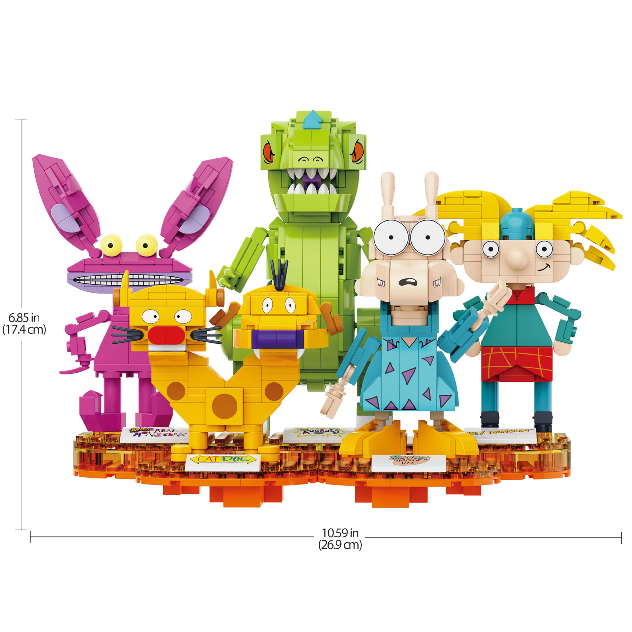 Amazon.co.jp: Brickcraft ニコロデオン ニック90年代 公式ライセンス