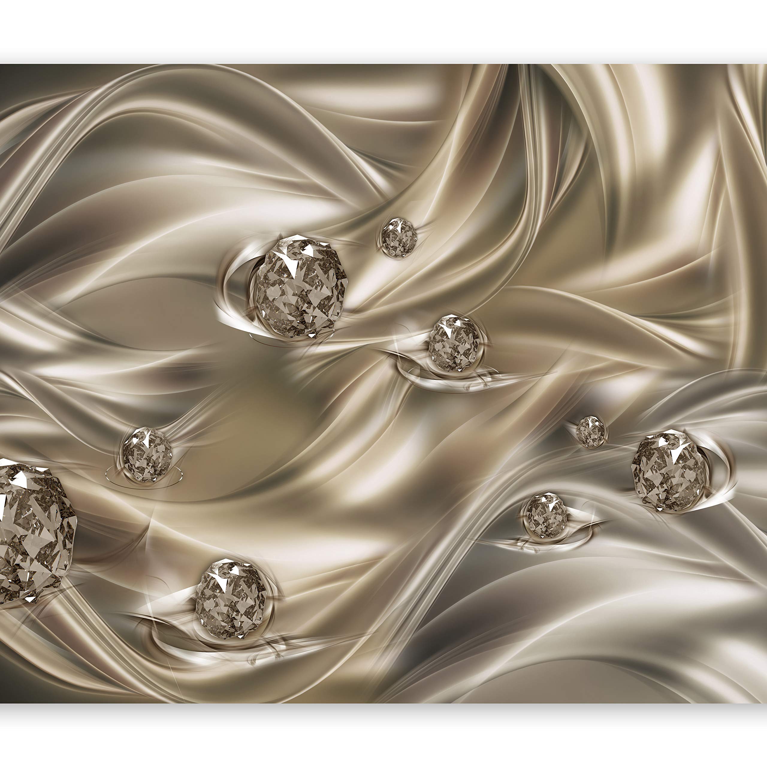 Fototapete murando 400x280 cm Vlies Tapeten Wandtapete XXL Moderne Wanddeko Design Wand Dekoration Wohnzimmer Schlafzimmer Büro Flur Abstrakt Diamant a-A-0253-a-b