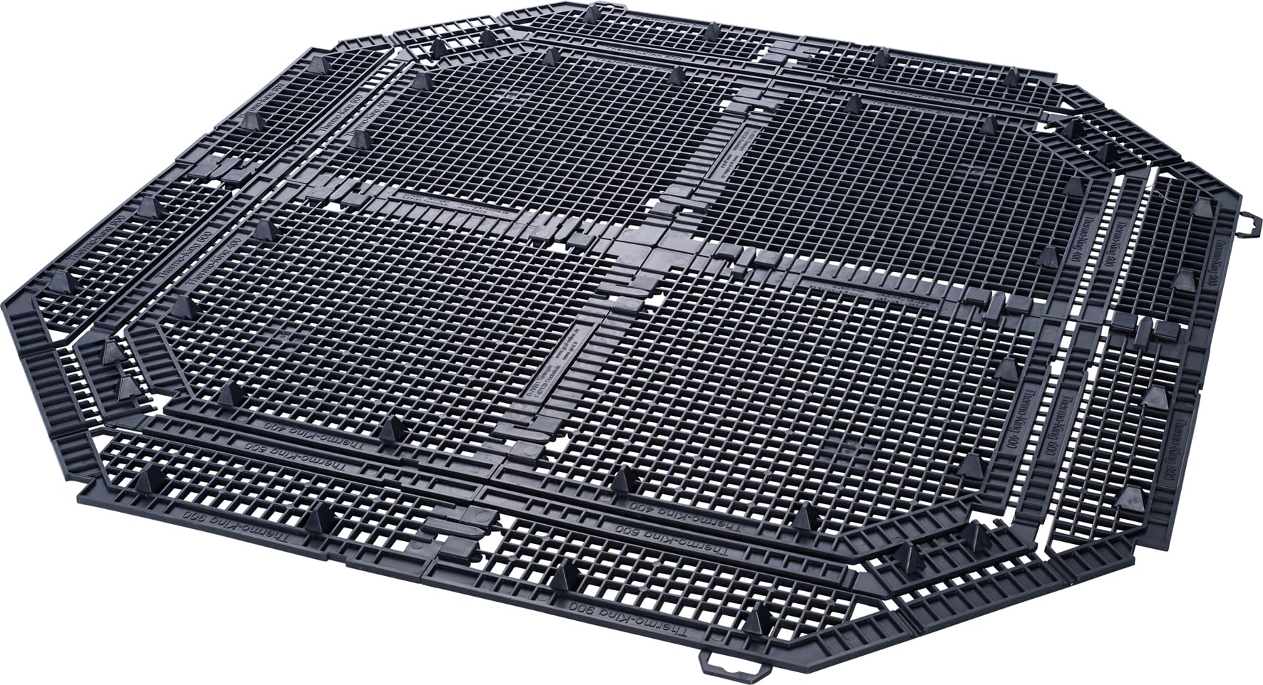 GARANTIA griglia di fondo THERMO- / ECO-KING 900/600 / 400 litri nero