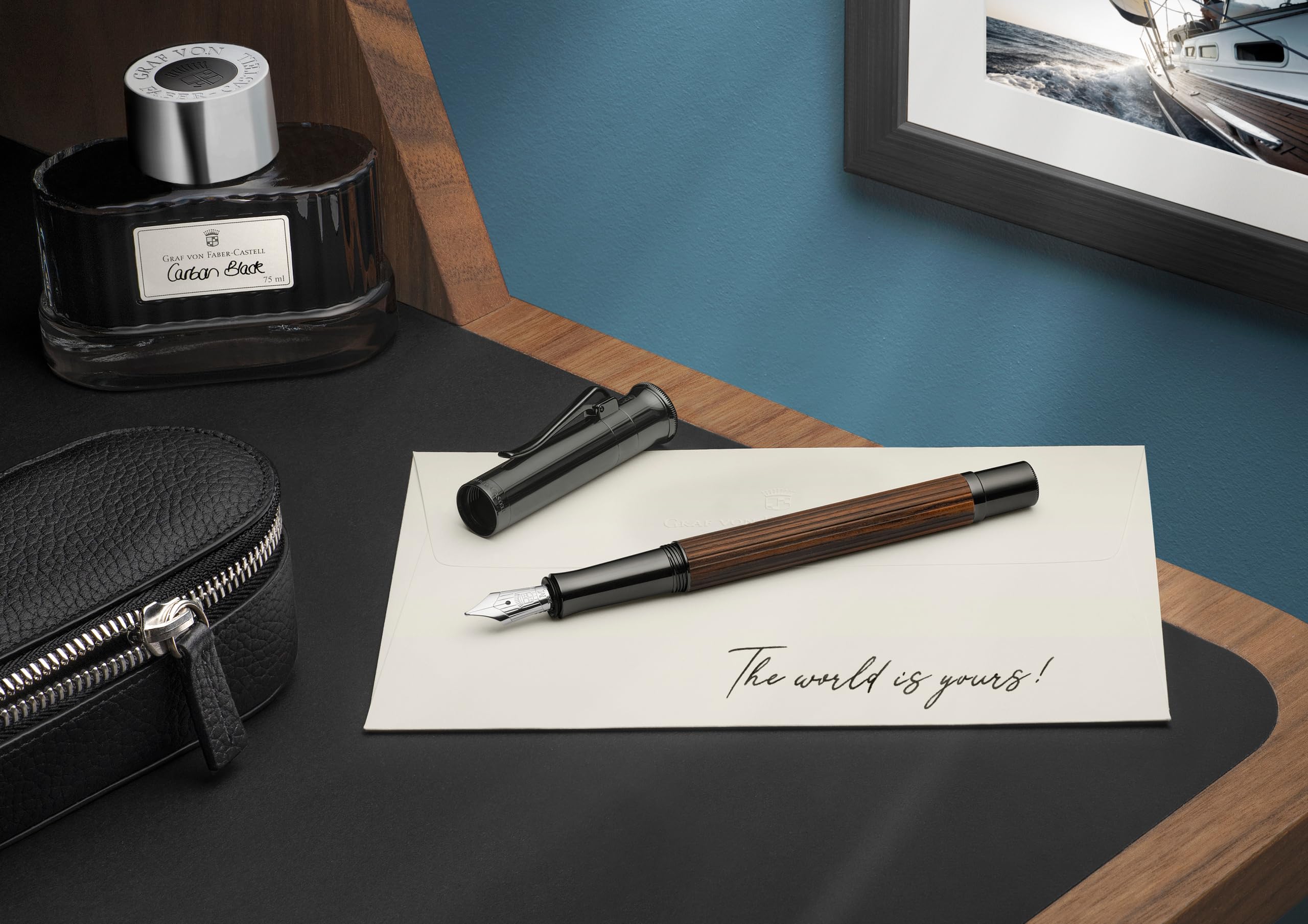 Graf von Faber-Castell, Black, Black, Travel case - Image 3