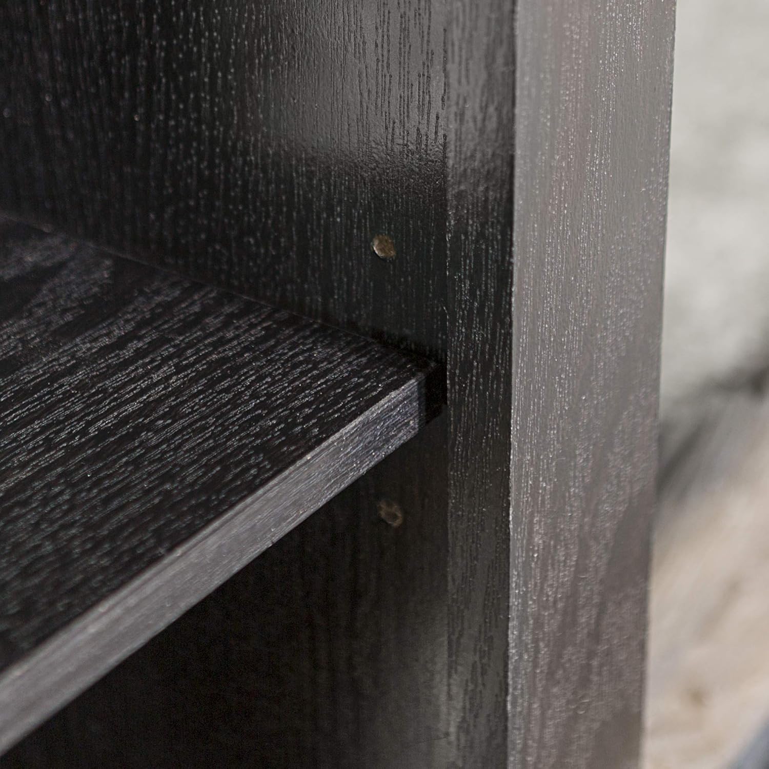 Walker Edison WE Furniture Traditional Wood Fireplace Stand for TV's up to 64" Living Room Storage, 58", Black, 24 Inches Tall, Model:AZ58FP4DWBL : Home & Kitchen