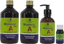 Kit Monovix A Crescimento Capilar(Kit 4 Itens) completo