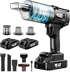 35000PA Cordless Car Vacuum Dual Battery