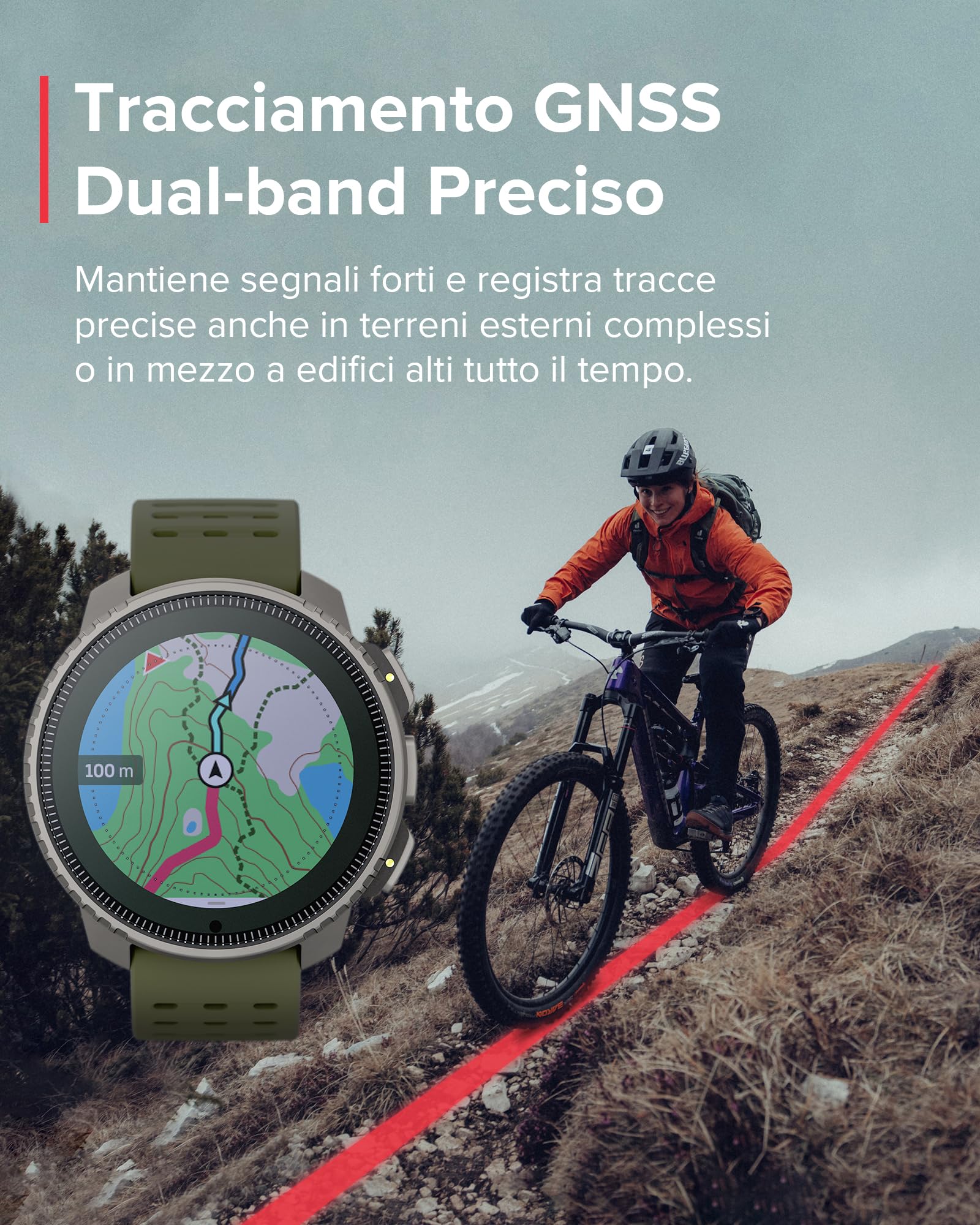 SUUNTO Vertical Smartwatch GPS 95+ Sport Monitoraggio - Dettaglio