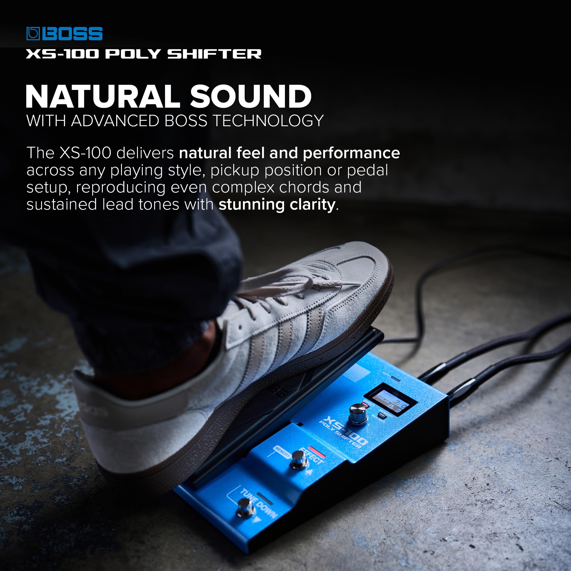 Amazon.com: BOSS XS-100 Poly Shifter | Advanced Pitch Shifting
