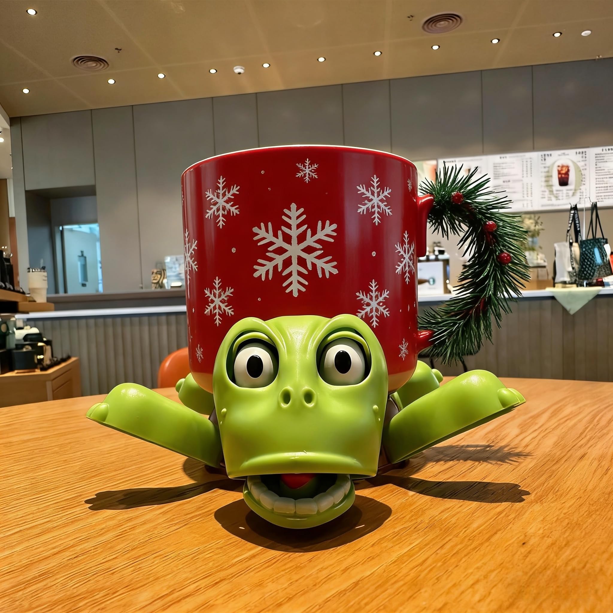 XYG® Turtle Coaster, Turtle Cup Holder with Funny Expression, Cup Holder with Liftable Limbs, Expressive Face for Turtles, Sea Tortoise Lover Gag Gifts Home Table Car Decor(Light Green)-image-29