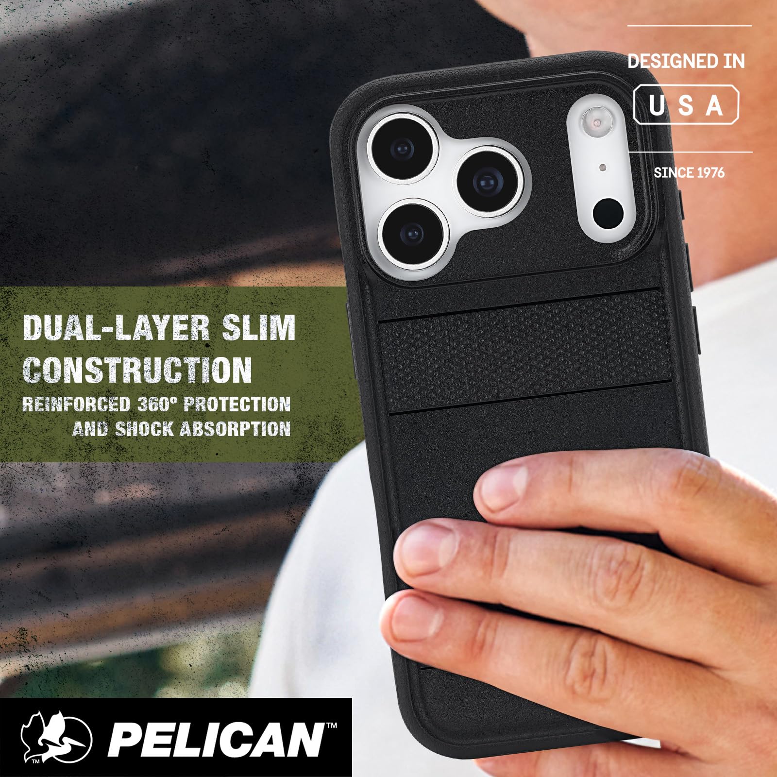 Amazon.com: Pelican Protector iPhone 17 Pro Case [Compatible with
