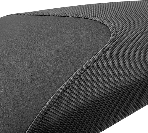 Miniatura 7 de Almohadilla de asiento de gel transpirable para motocicleta, cojín de cuero para el conductor, asiento de turismo, compatible con K-awasaki Ninja