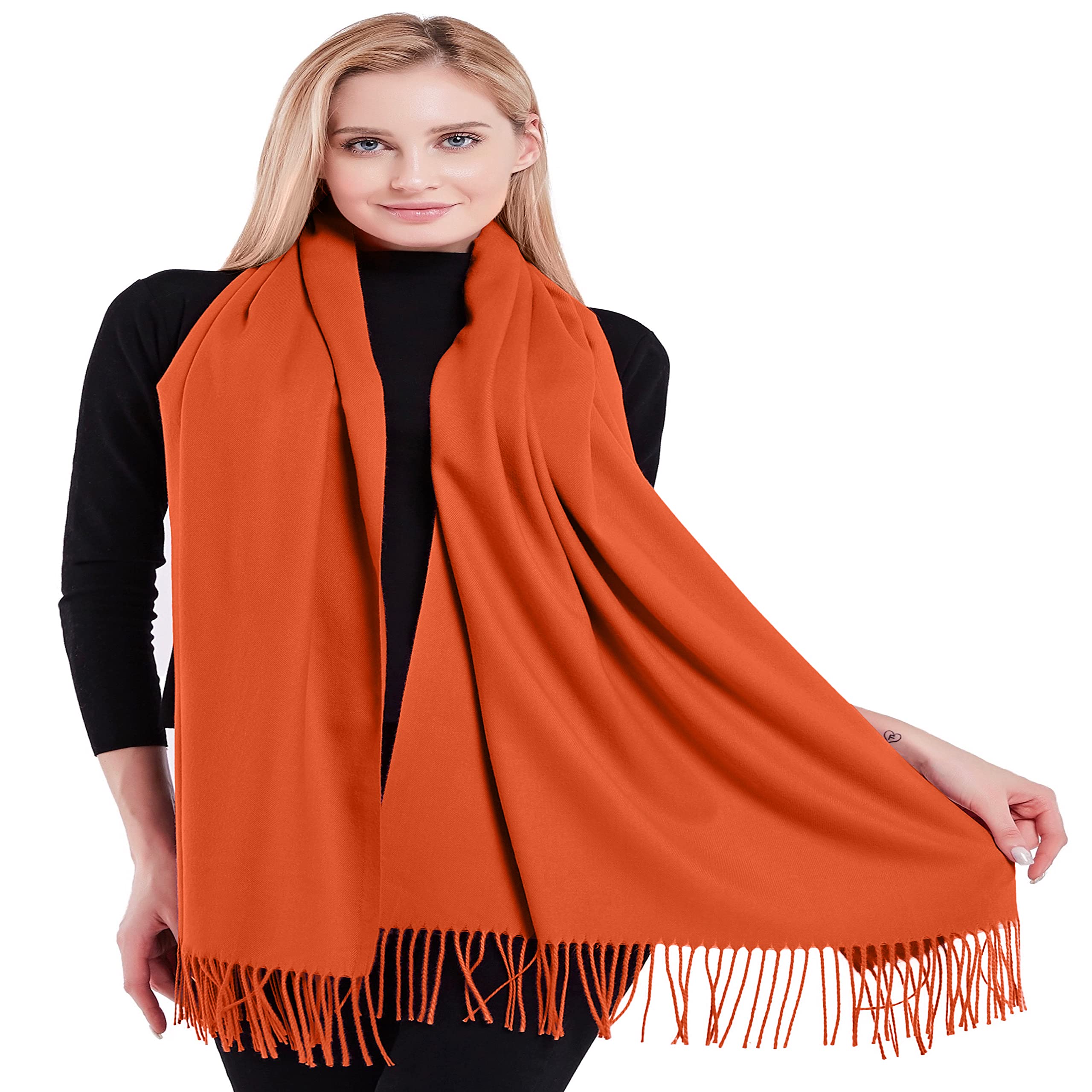 CJ Apparel Scialle di Pashmina Donna
