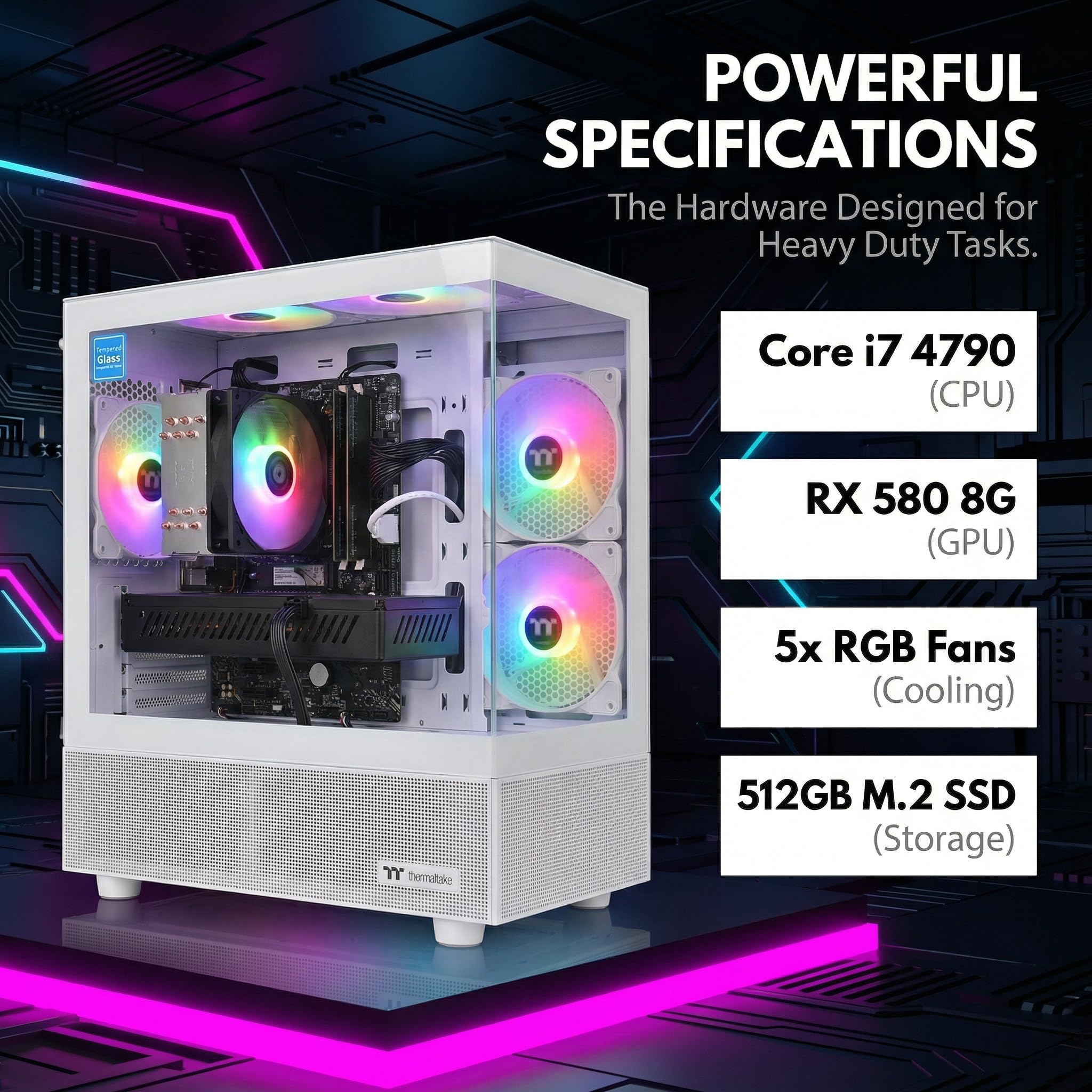 Amazon.com: AIGAMEPC Gaming PC Desktop Computer, Intel Core i7 up