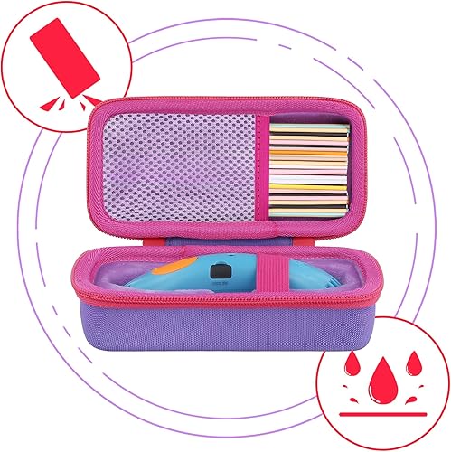 Miniatura 3 de Aenllosi Estuche de almacenamiento compatible con 3Doodler Start+ Essentials (2023) 3D Pen,soportes para impresión 3D filamento paquete de recarga y