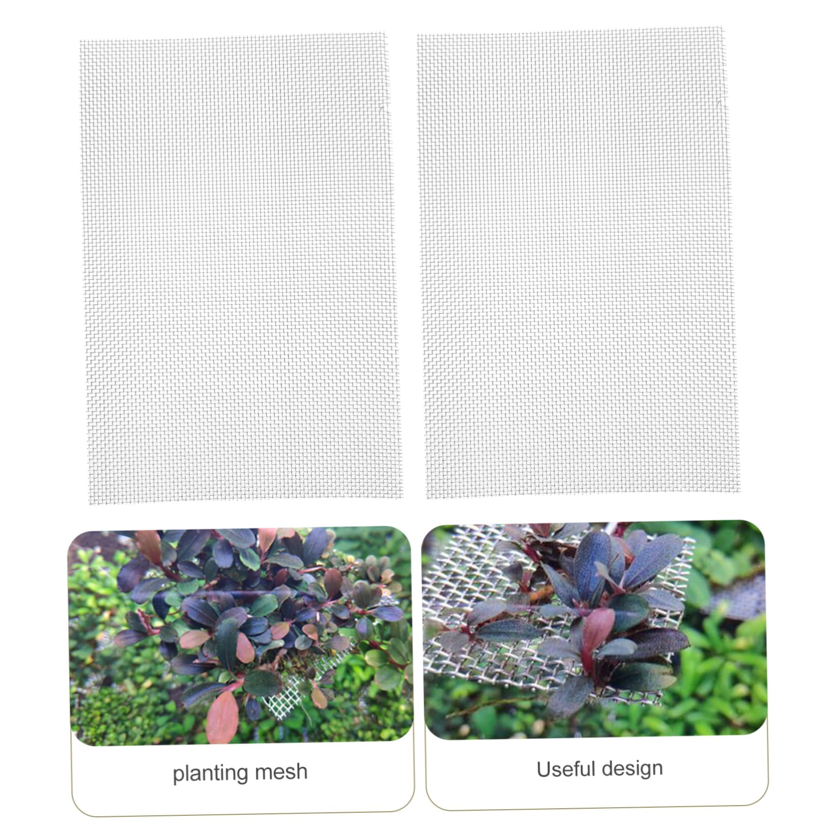 GARVALON Stainless Steel Wire Mesh DIY Mesh Screen No Rust Mesh Sheet Holes Honeycomb Holes Filter Screen 20x30cm